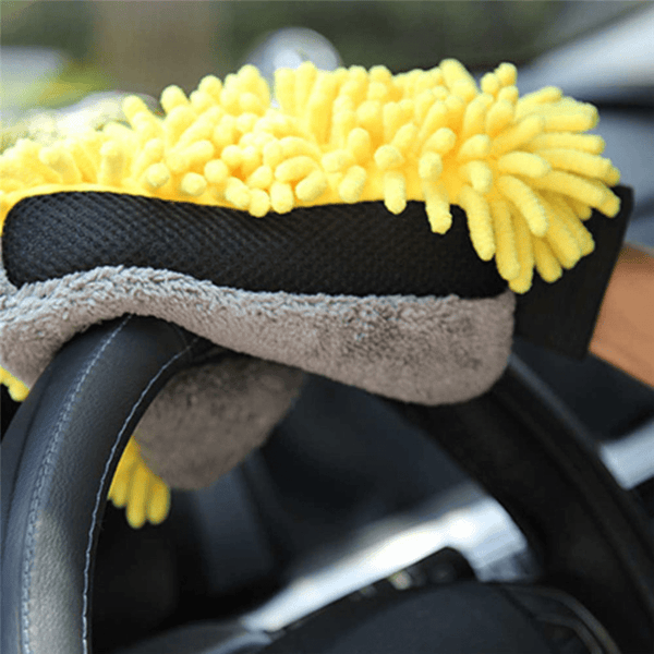 Luva Dupla Face Para Limpeza de Carro - Multiuso