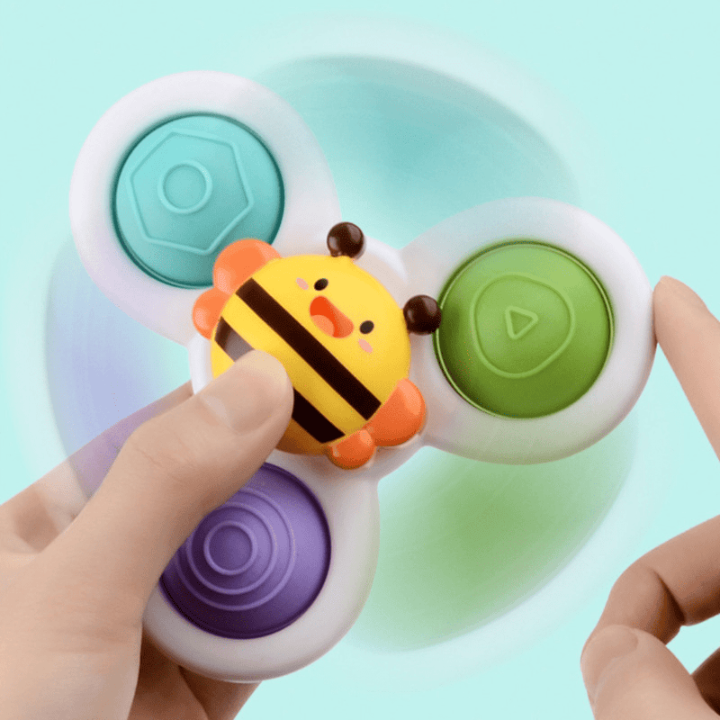 Kit Spinner - Brinquedo Educativo com Ventosa