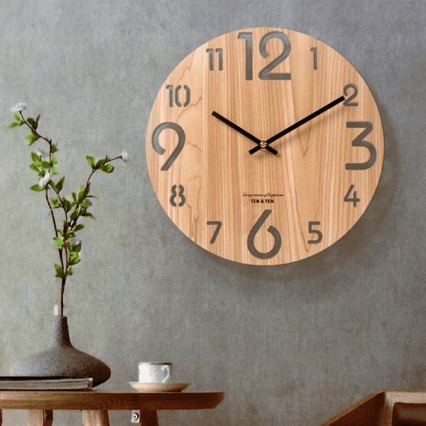 Relógio de Parede Vintage 3D - Clock