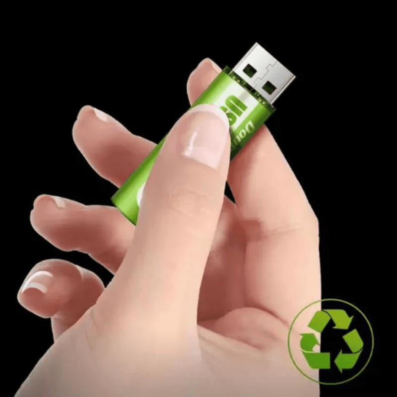Pilha Recarregável AA USB - Power