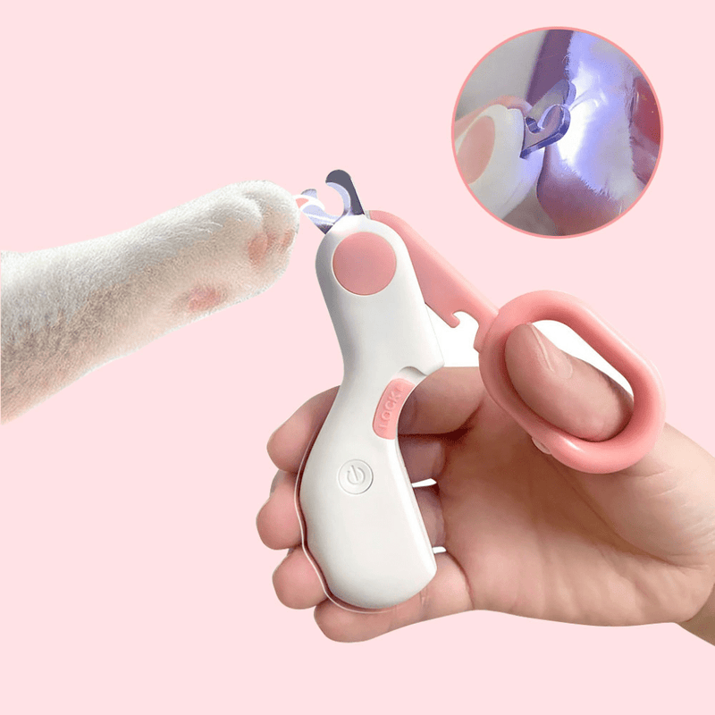 Cortador De Unhas Para Pet Com LED - Cat Nails