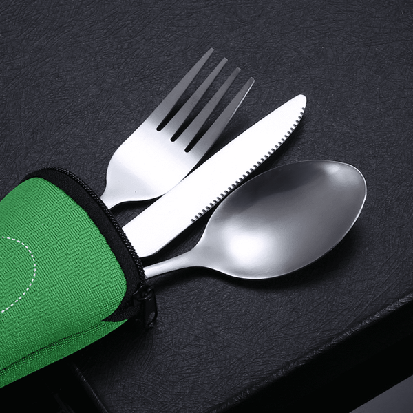 Kit 4 Peças Talheres Práticos - Cutlery