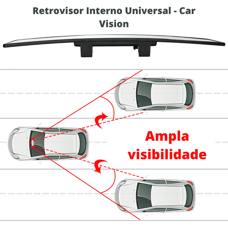 Retrovisor Interno Universal - Vision Car