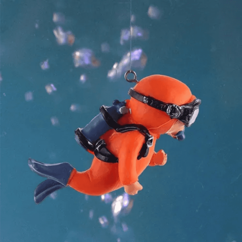 Boneco Decorador Flutuante de Aquário - Fish
